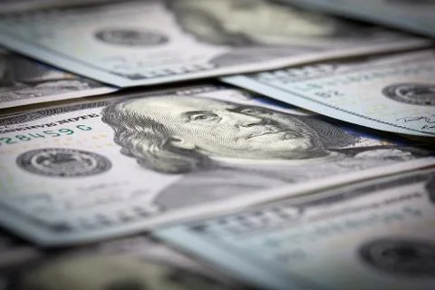 One hundred dollars Stock Photos