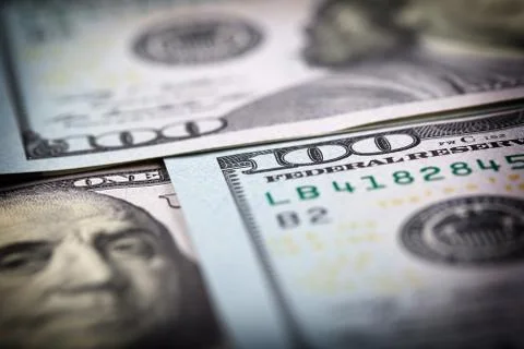 One hundred dollars Stock Photos
