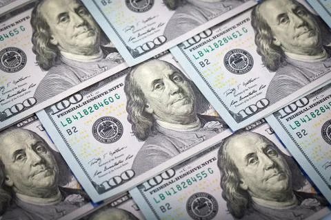 One hundred dollars Stock Photos