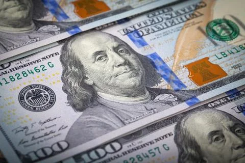 One hundred dollars Stock Photos