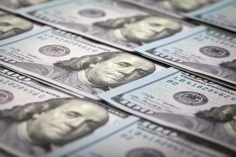 One hundred dollars Stock Photos