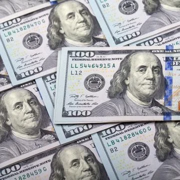 One hundred dollars Stock Photos