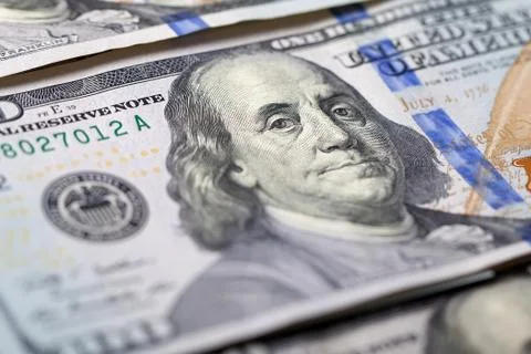 One hundred dollars Stock Photos