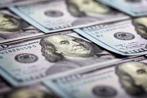 One hundred dollars Stock Photos