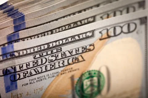 One hundred dollars Stock Photos