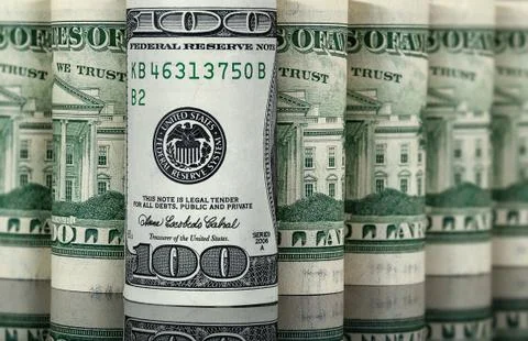One hundred dollars Stock Photos