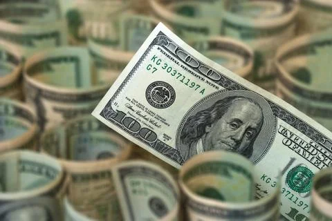 One hundred dollars Stock Photos