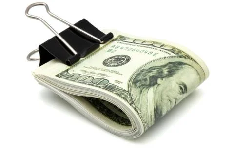 One hundred dollars Stock Photos