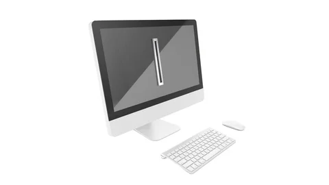 One Hundred U.S. Dollar Bills being inserted into currency reader on a computer. Stock Footage 75761931