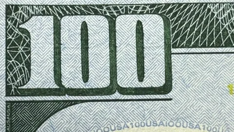 One hundred Usd dollar banknote. Stock Footage 294928560