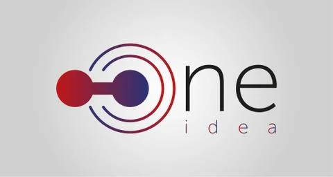 One idea creative logo template. vector logotype for your business Stock Illustration
