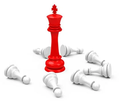 The one Stock Illustration