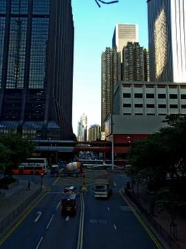 One of the intersections in the New Territory Stock Photos