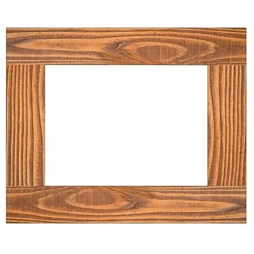 One isolated frame on the white 스톡 사진
