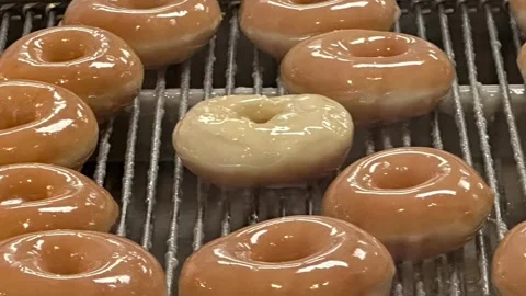 The one-of-a kind donut Stock Footage 246765909