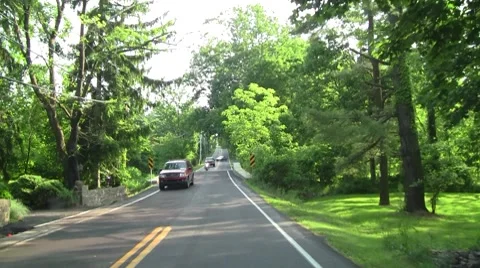 One lane bridge Stock Footage 8557736