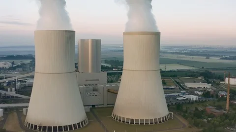 One of the largest coal-fired power plants in Germany and Europe 스톡 동영상 113102750