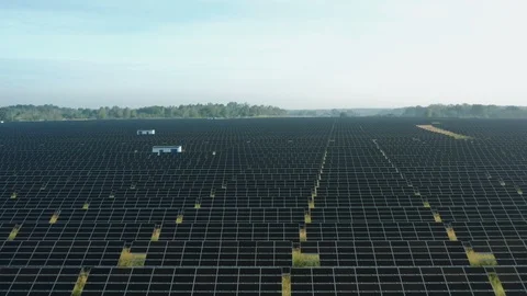 One of the largest solar panel installations in Germany 스톡 동영상 114448150
