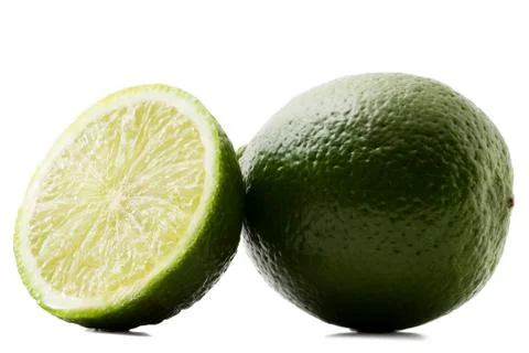One lime and a half Foto stock