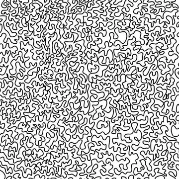 One line absract seamless background Stock Illustration