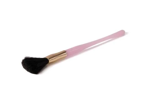 One makeup brush isolated Foto stock