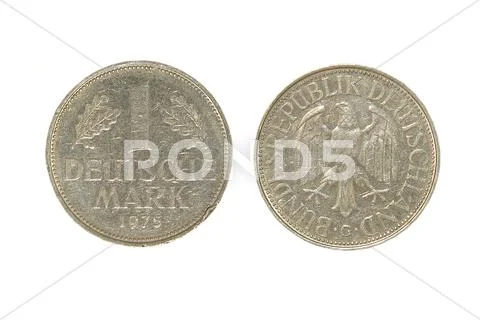 One mark. Stock Photos