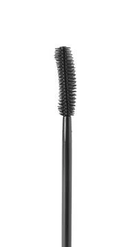 One mascara applicator isolated on white. Makeup product Stock Photos