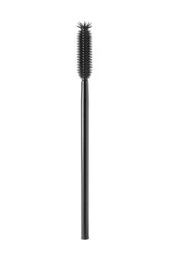 One mascara applicator isolated on white. Makeup product Stock Photos