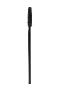 One mascara applicator isolated on white. Makeup product Stock Photos