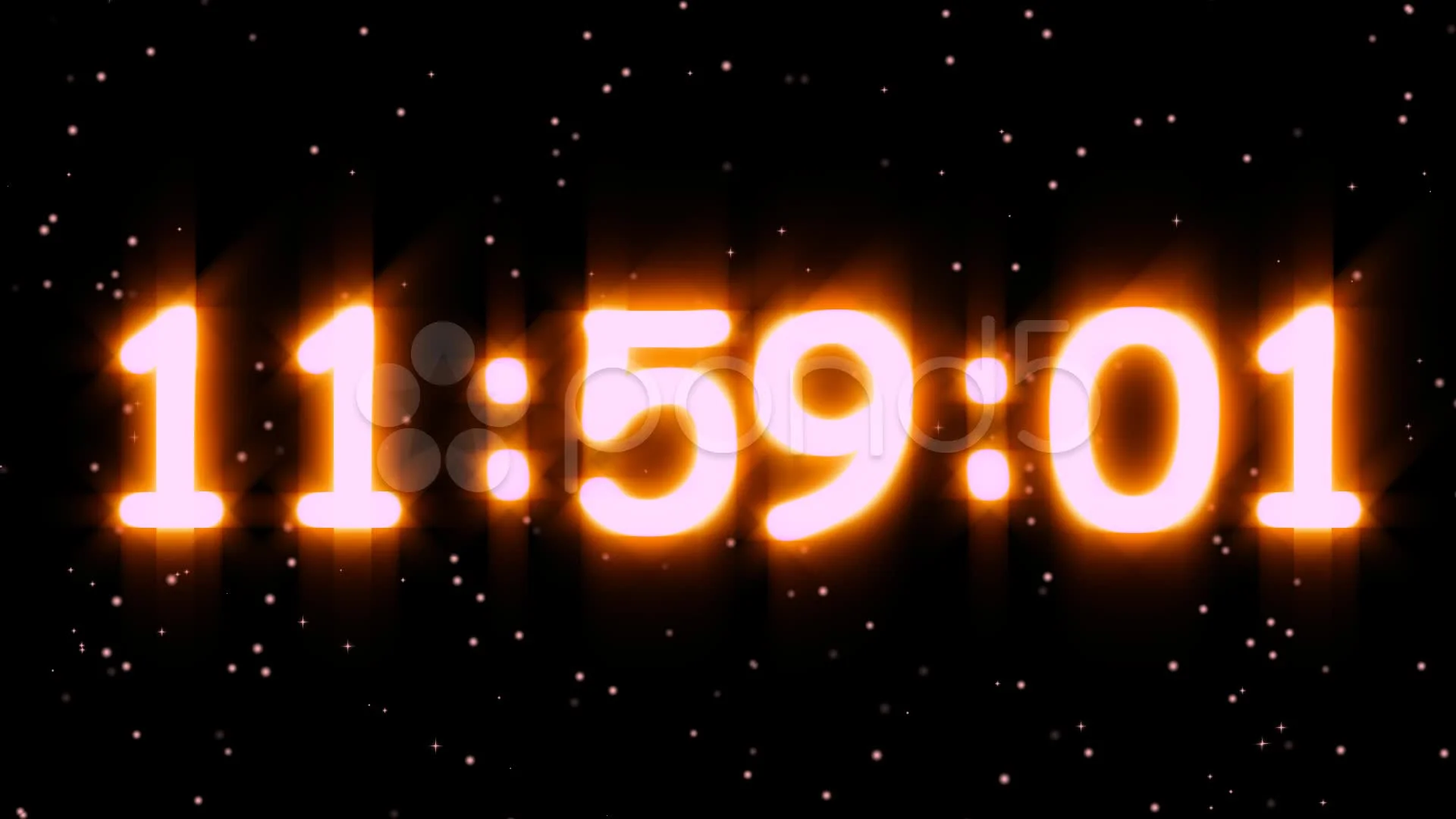 One Minute to Midnight Countdown Clock t...