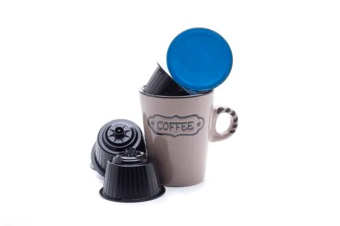 One modern coffee Stock Photos