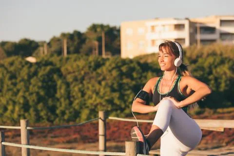 One more training day, let's get in shape! Stock Photos