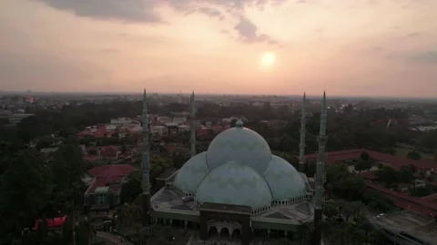ONE OF MOSQUE IN INDONESIA 库存影片 201209983