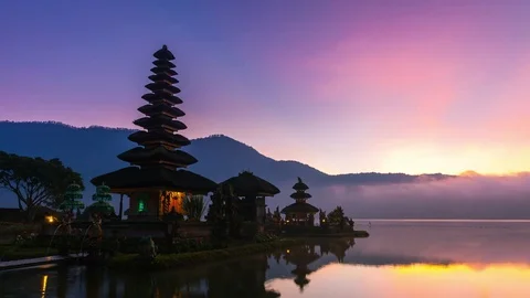 One of the most recognizable symbol of Indonesia Stock Footage 76289632