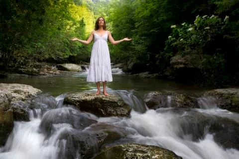 One with Nature Stock Photos