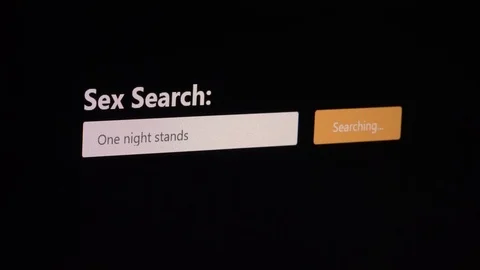 One night stand search Stock Footage 72071786