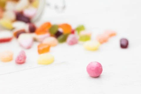 One outstanding candy Stock Photos