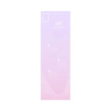One page website background in trendy pastel colors with gradient color Illustrazione stock