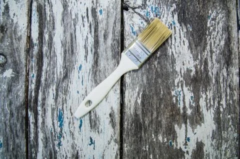 One paintbrush Stock Photos