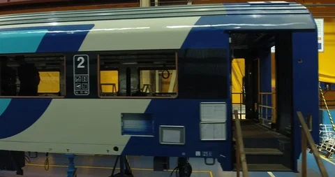 One people is working in the train Stock Footage 116661238