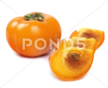 One persimmon Stock Photos