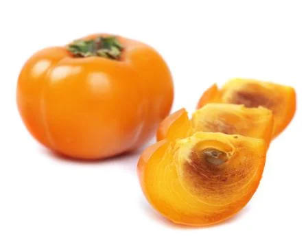 One persimmon Foto stock