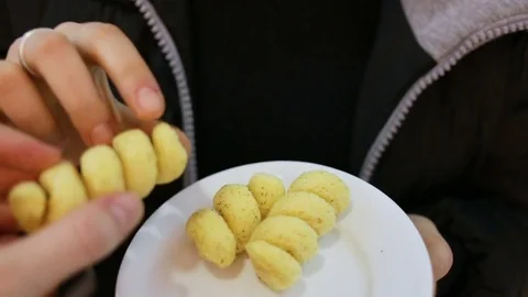 One person gets another slap on the wrist. Filmmaker steals from another dish sn Stock Footage 85193012