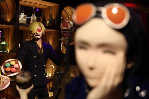 One Piece area opens at Musee Grevin in Paris, France - 26 Jun 2026 库存照片