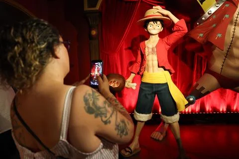 One Piece area opens at Musee Grevin in Paris, France - 26 Jun 2026 库存照片