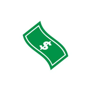 One piece of dollar Stock Illustration