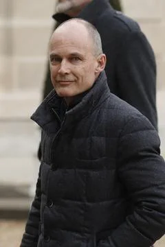 One Planet Lab Meeting at the Elysee in Paris, France - 04 Mar 2019 Stockfoto's