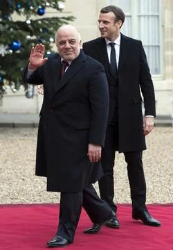 One Planet Summit lunch at Elysee Palace, Paris, France - 12 Dec 2017 Foto stock