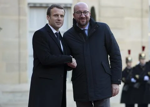 One Planet Summit lunch at Elysee Palace, Paris, France - 12 Dec 2017 Photos