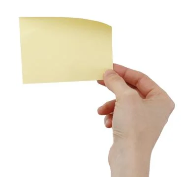 One post it Stock Photos